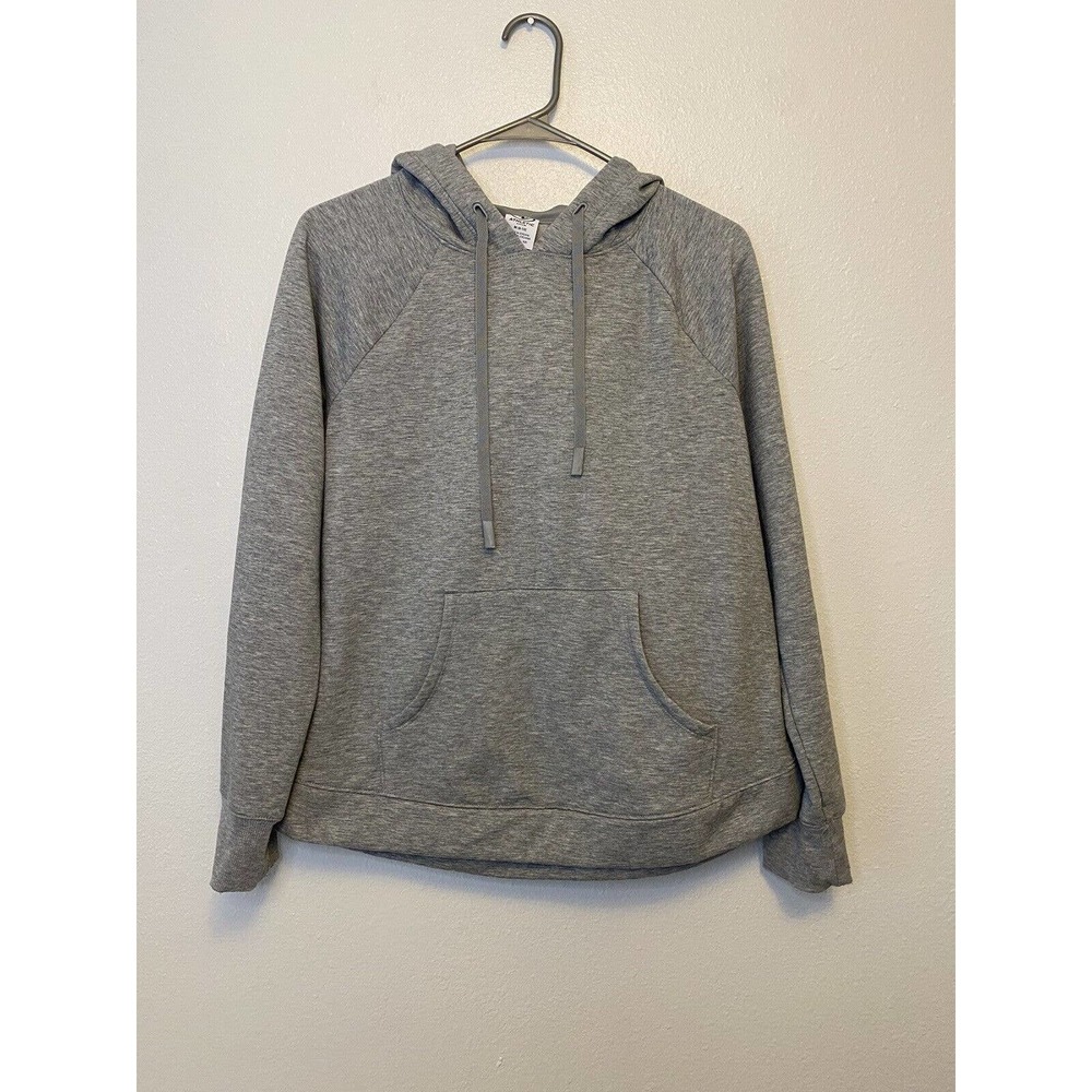 ATHELTIC WORKS GRAY EXTRA SOFT‎ WOMENS HOODIE Sz Mediuml (8-10)